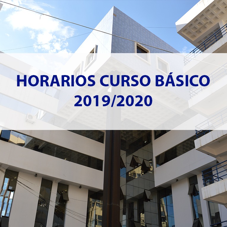 Horarios Curso Básico 2019-2020