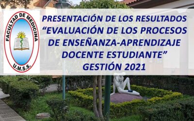 Presentación de los Resultados de Evaluación de los Procesos de Enseñanza-Aprendizaje Docente y Estudiante
