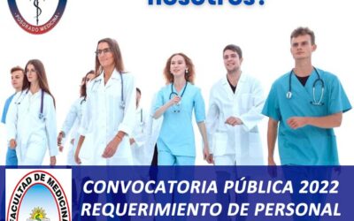 Convocatoria Pública 2022 Requerimiento de Personal Coordinador Académico de Area de Programas en Salud, Escuela de Graduados y Educación Médica Contínua
